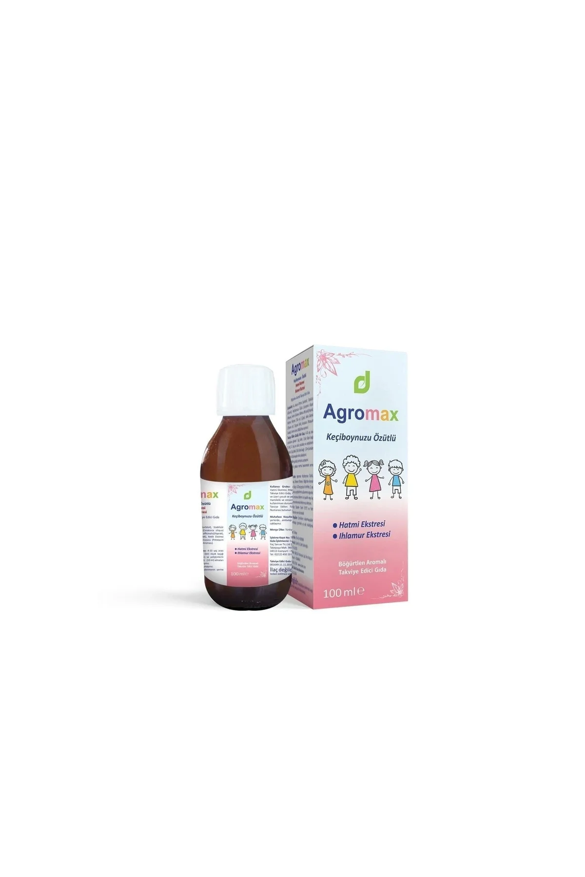 Keçiboynuzu Özütlü Şurup Çocuklar Için 100 ml