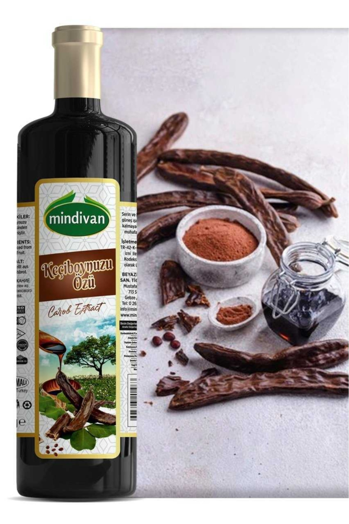 Keçiboynuzu Pekmezi Harnup Özü 700 Gr