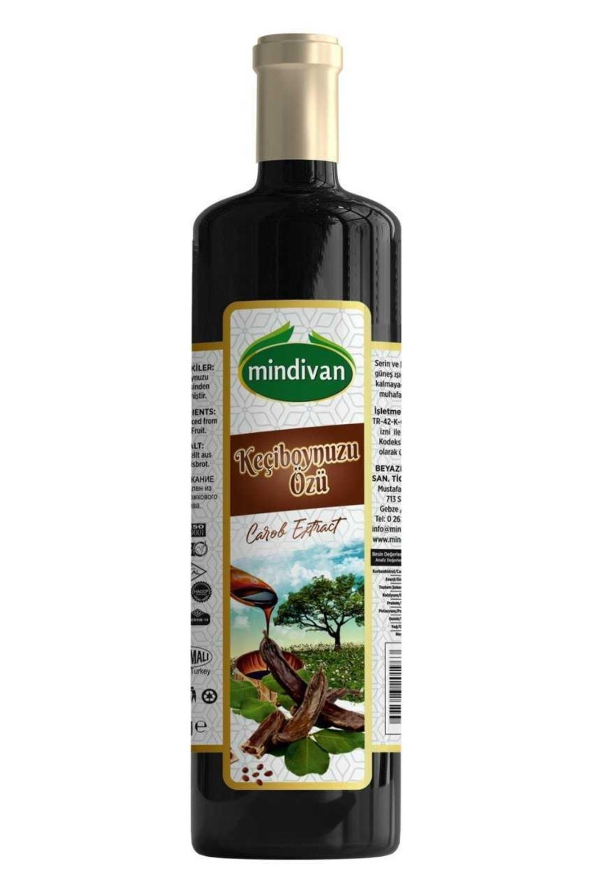 Keçiboynuzu Pekmezi Harnup Özü 700 Gr