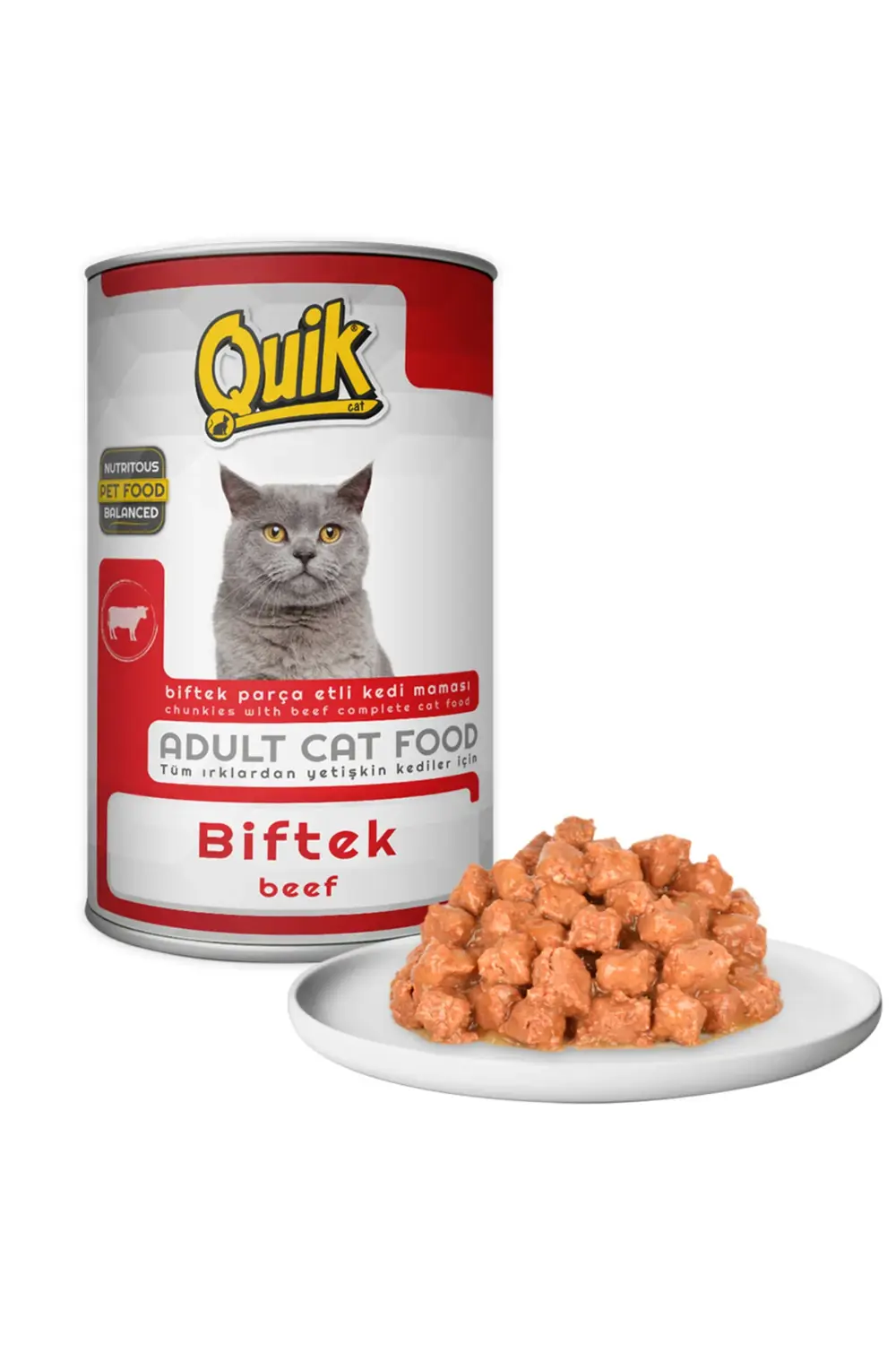 Kedi 415 gr Biftekli Konserve