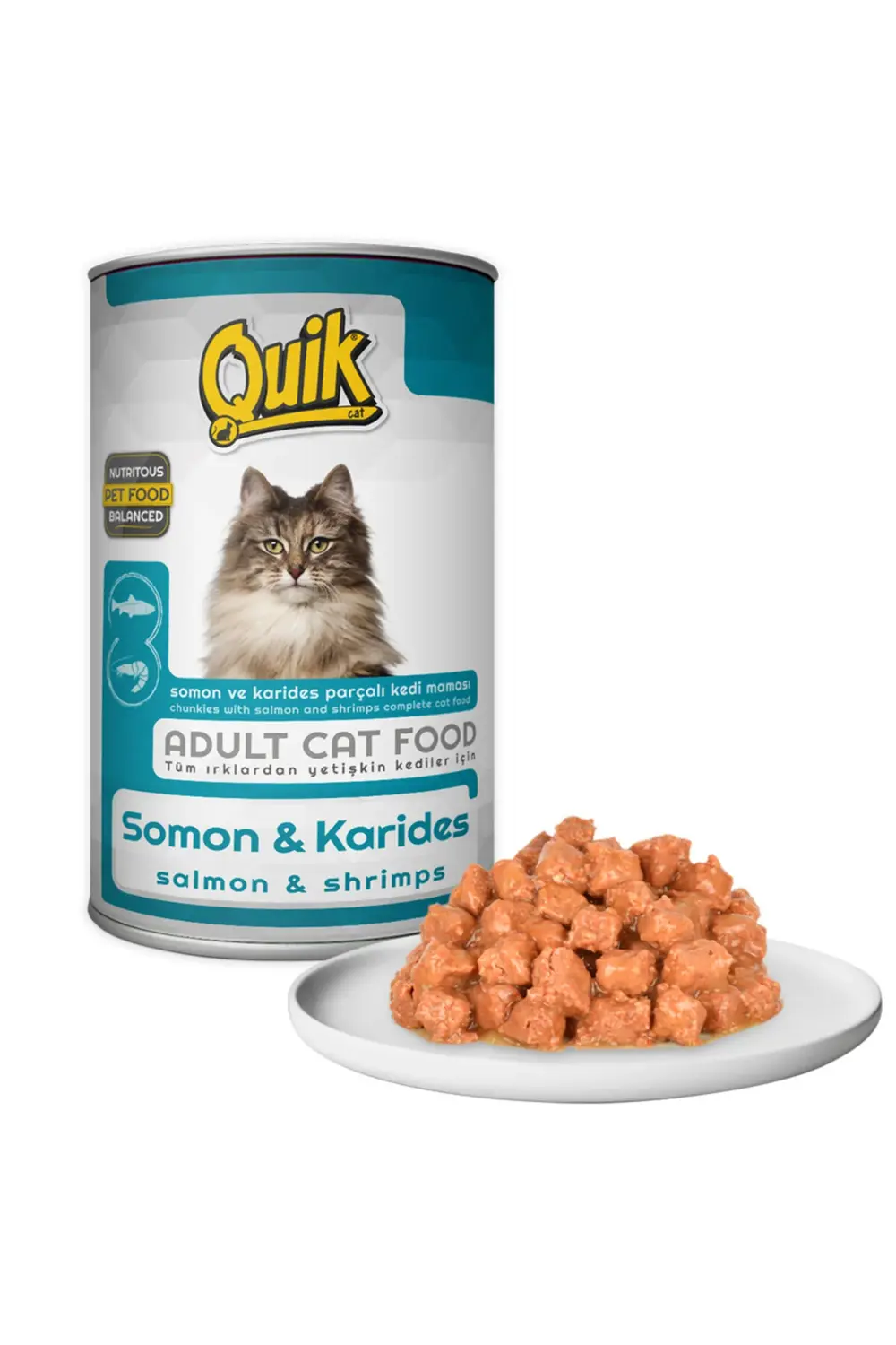 Kedi 415 gr Somon-Karides Konserve