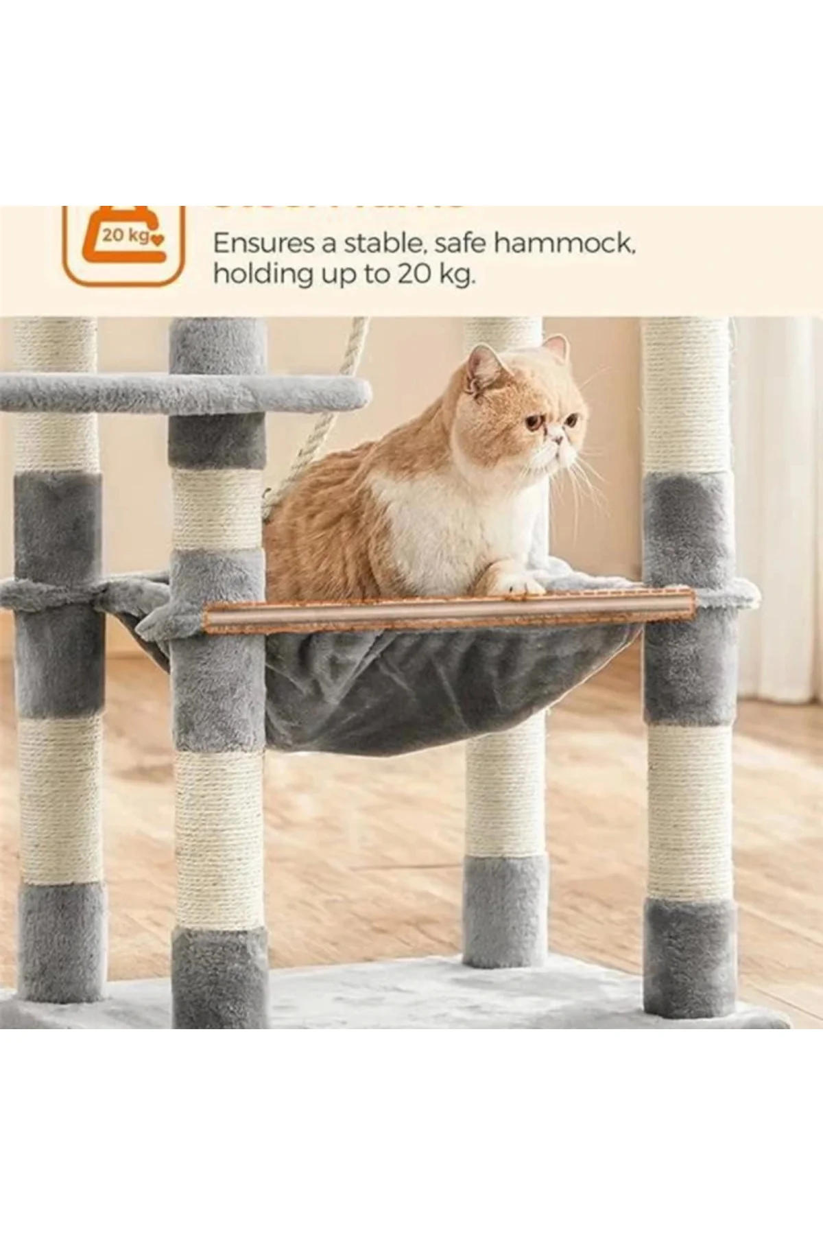 kedi ağacı, 143 cm yüksekliğinde, kedi ağacı, 11 tırmalama direği