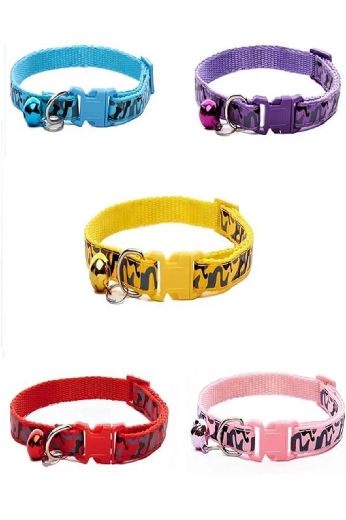 KEDİ BOYUN TASMASI 5.Lİ PAKET