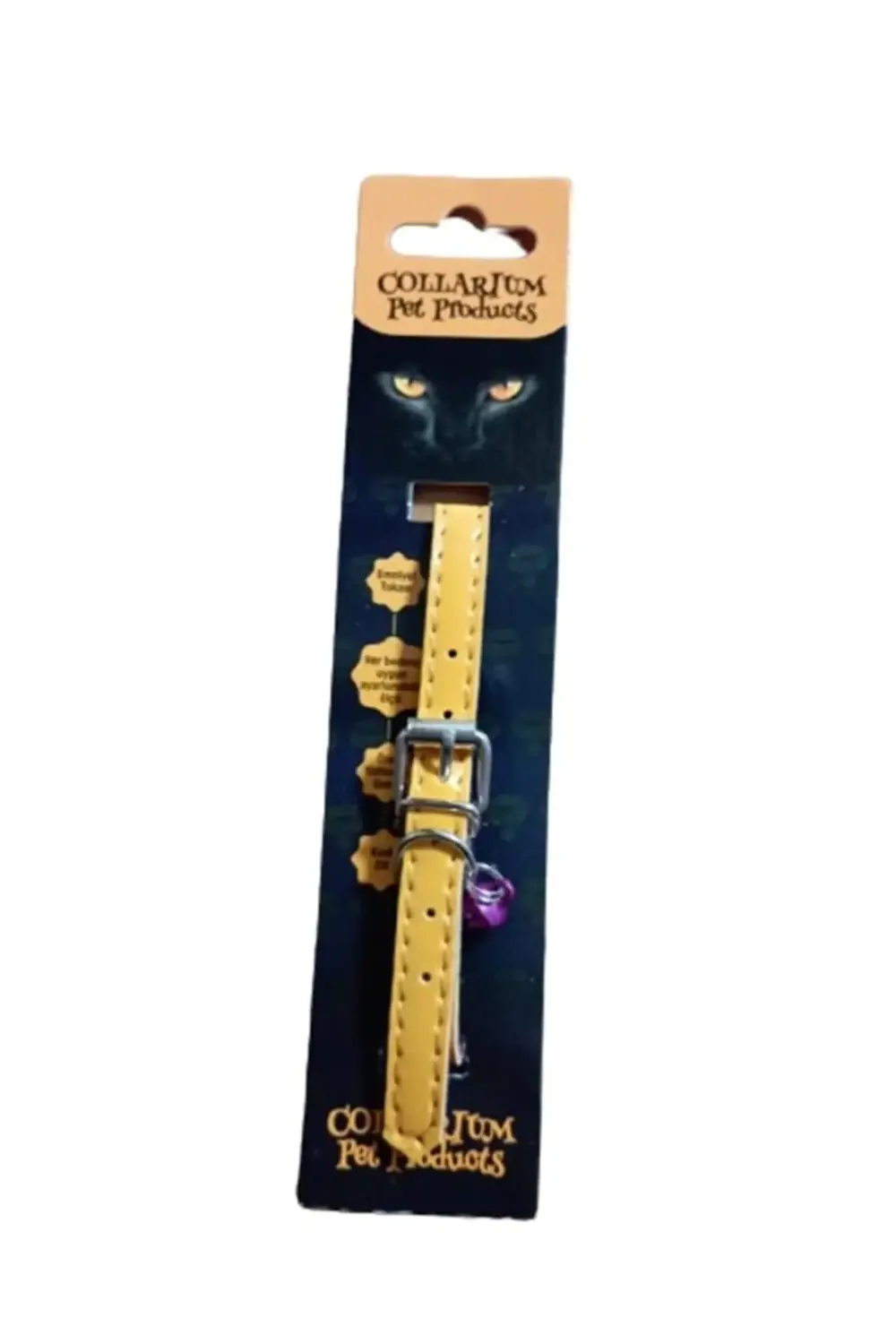 KEDİ BOYUN TASMASI DERİ ( HER BEDENE UYGUN AYARLANABİLİR ÖLÇİ VE