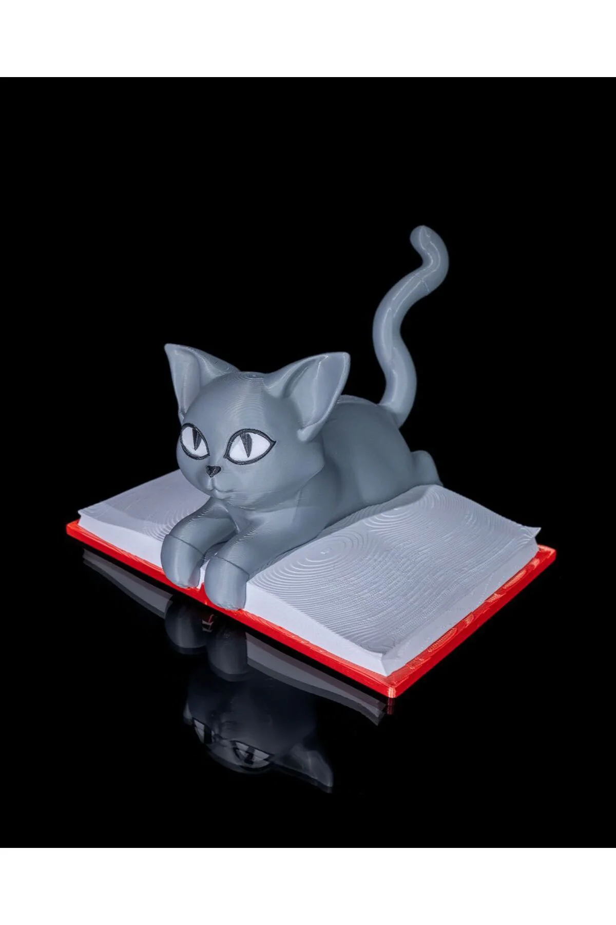 Kedi Boyutlu Kitap Dekoratif Obje 18CM