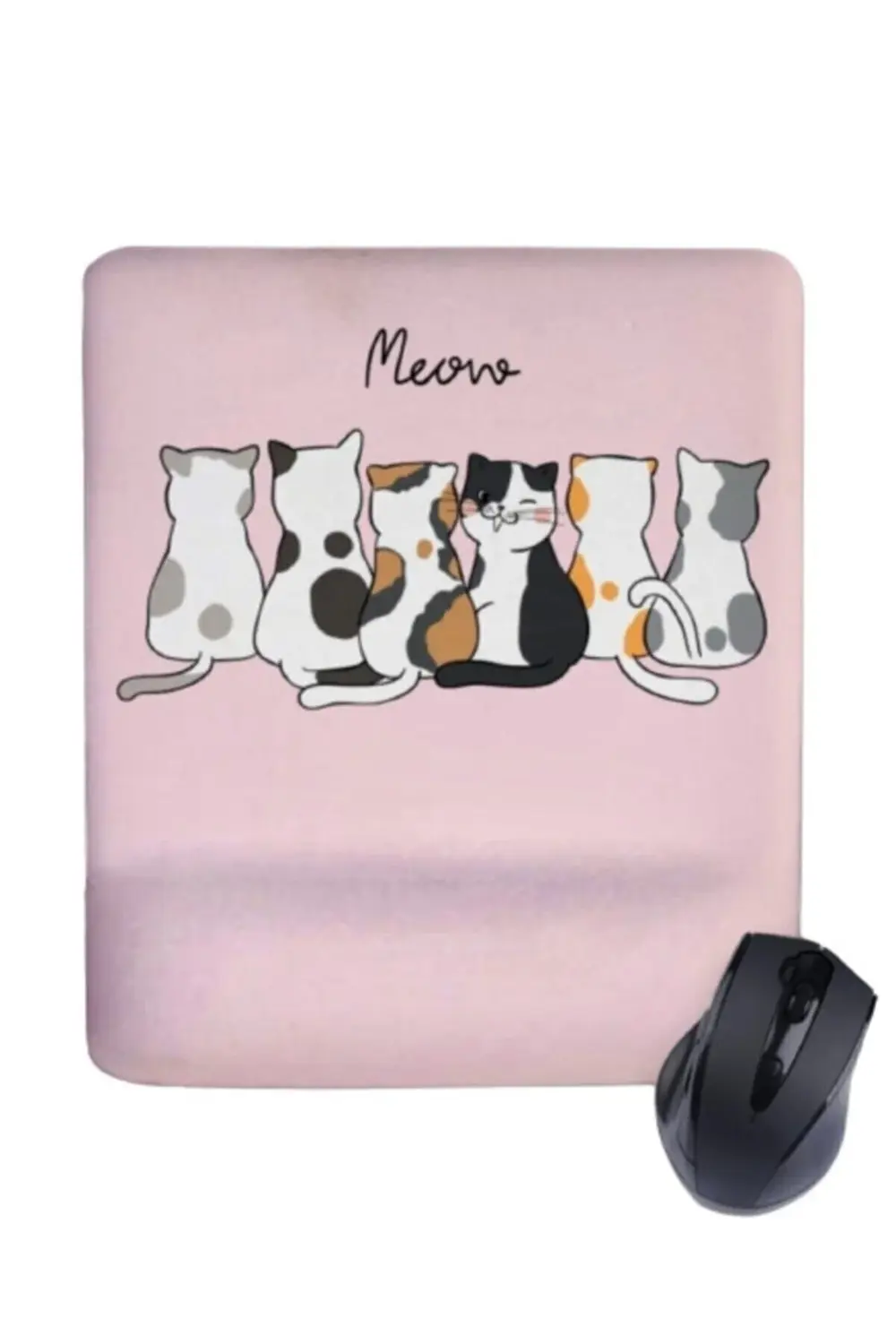 Kedi Dikdörtgen Bilek Destekli Mouse Pad Fiyatı, Yorumları ve Özellikleri