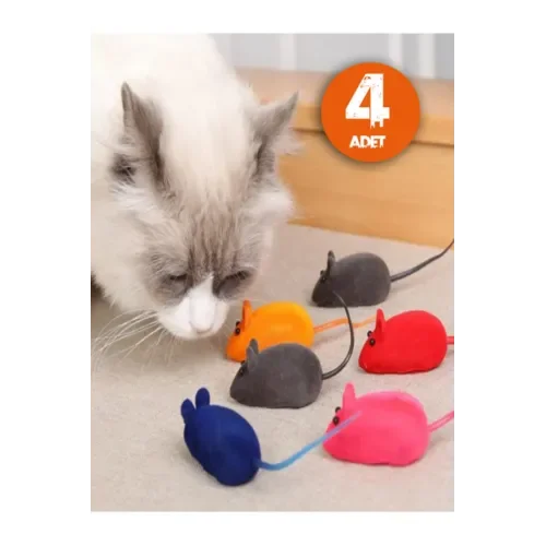 Kedi Eğitim Oyun Faresi 4 Adet Fiyatı, Yorumları ve Özellikleri