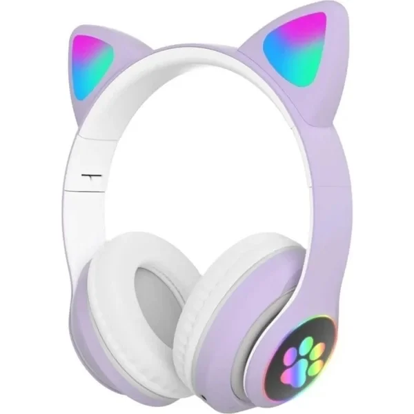 Kedi Figürlü Bluetooth Kulaklık