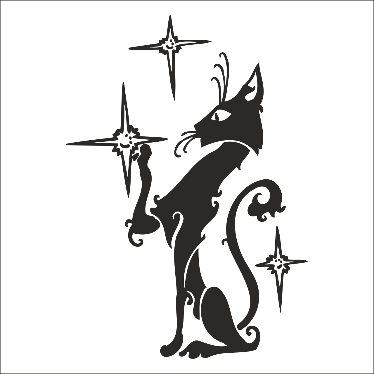 KEDİ FOLYO STİCKER