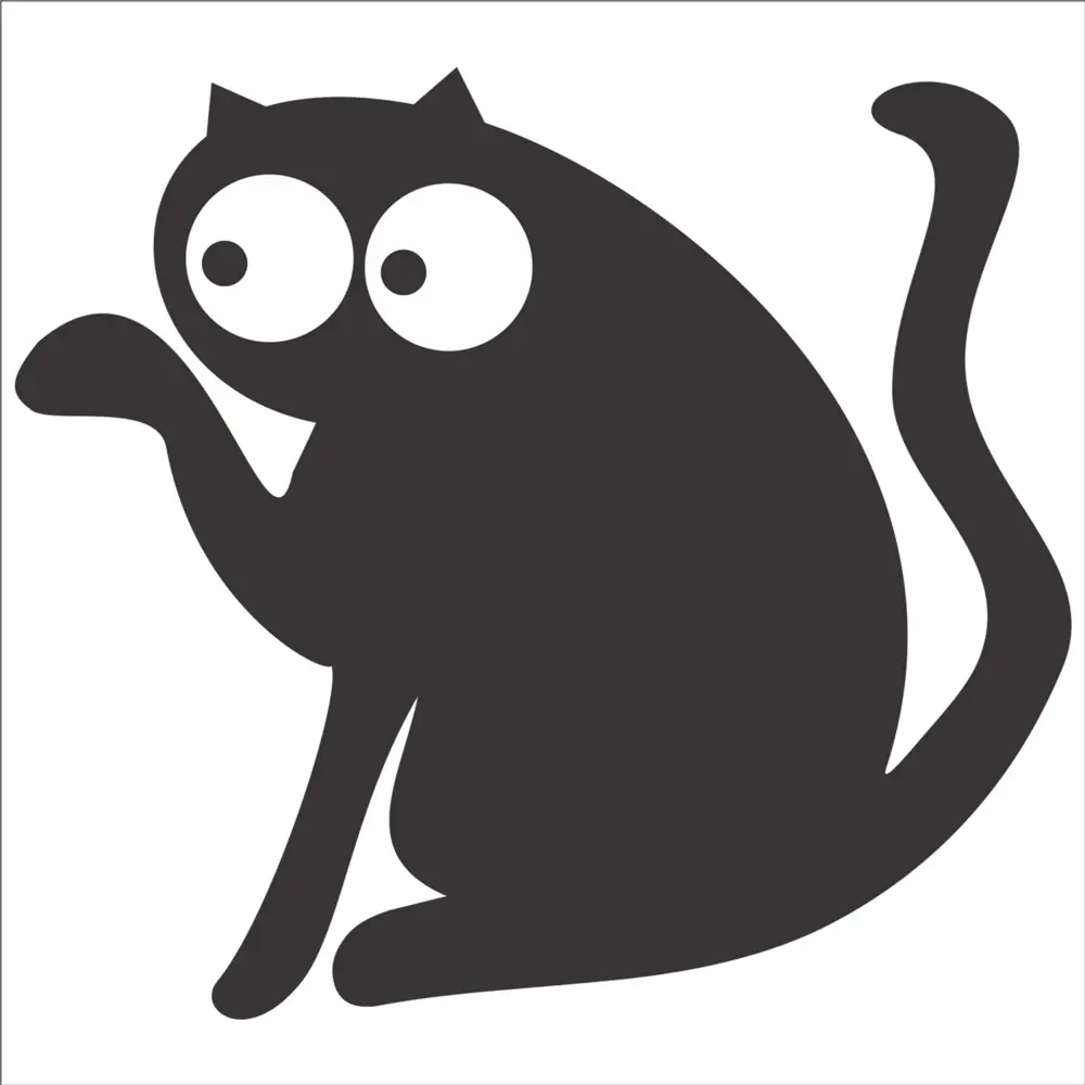 KEDİ FOLYO STİCKER