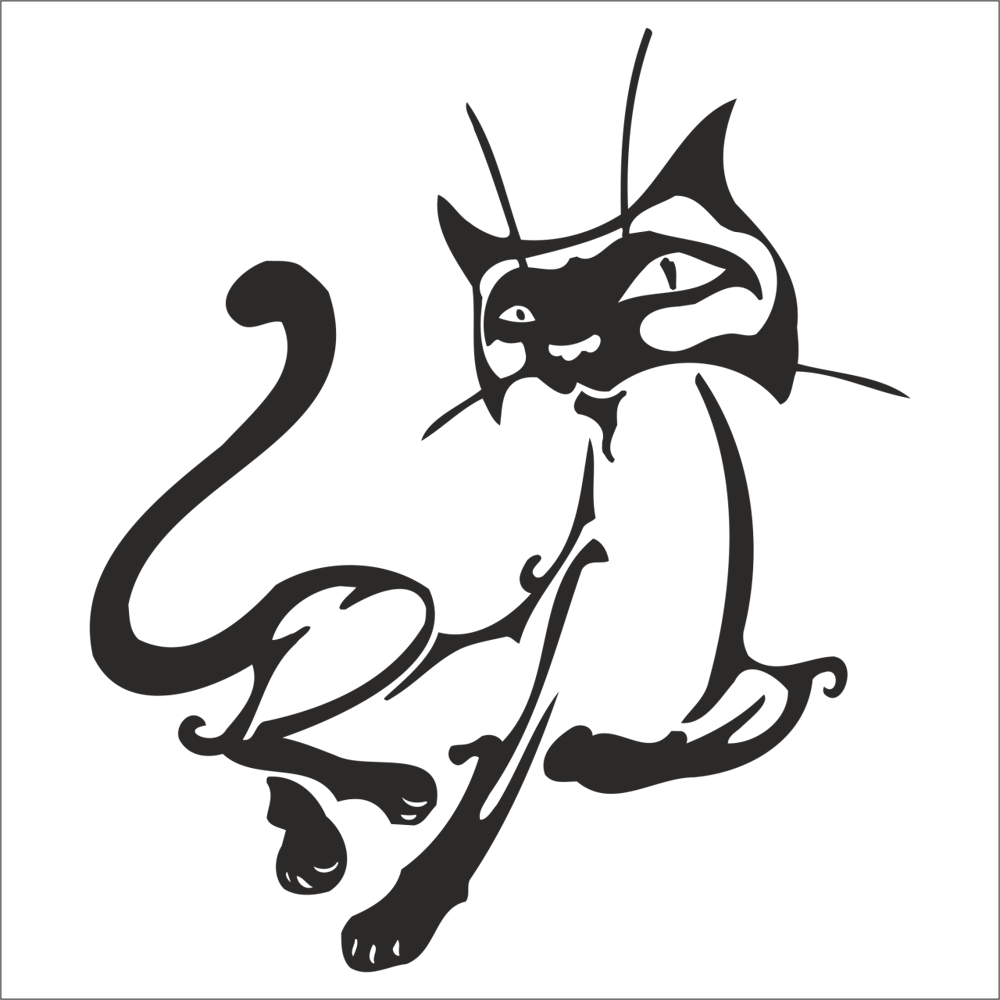 KEDİ FOLYO STİCKER