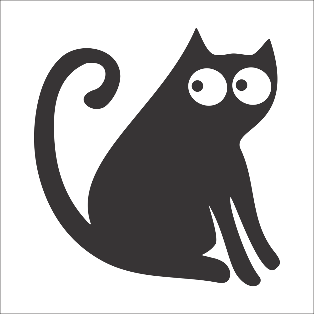KEDİ FOLYO STİCKER KEDİ FOLYO STİCKER