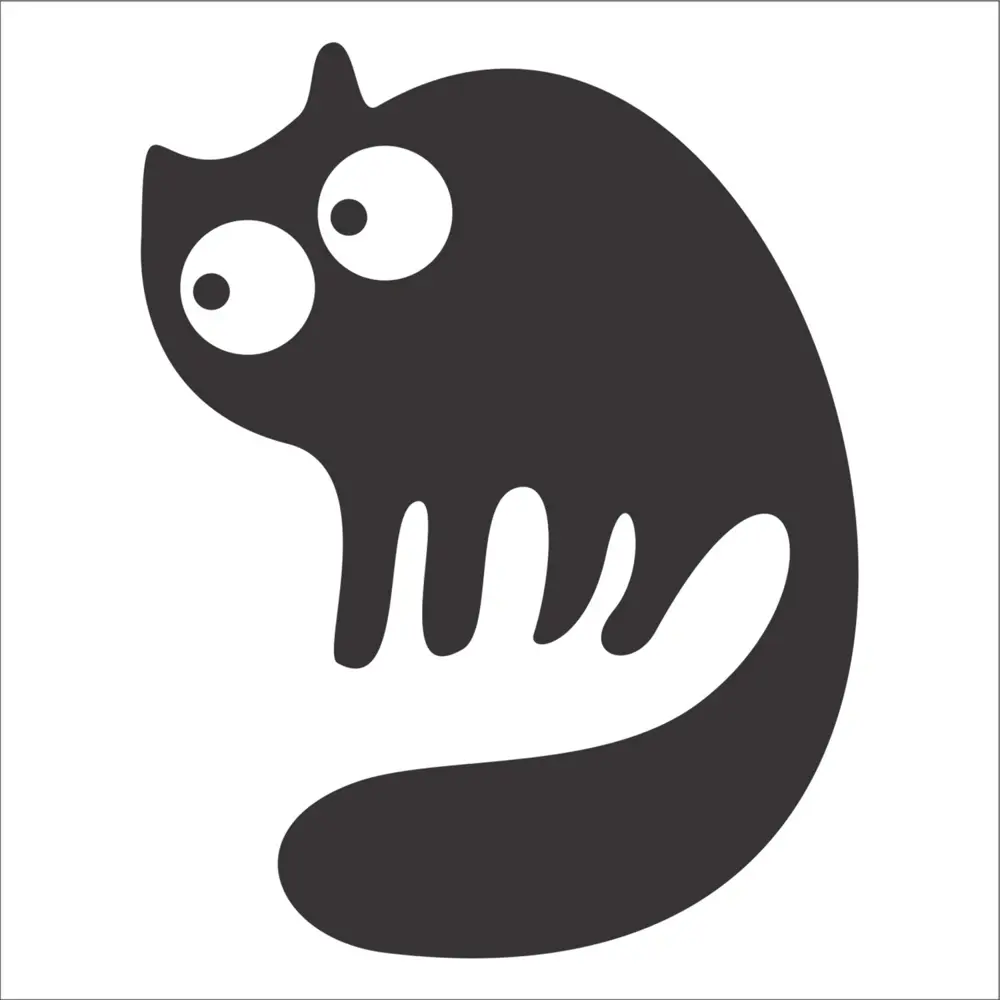 KEDİ FOLYO STİCKER