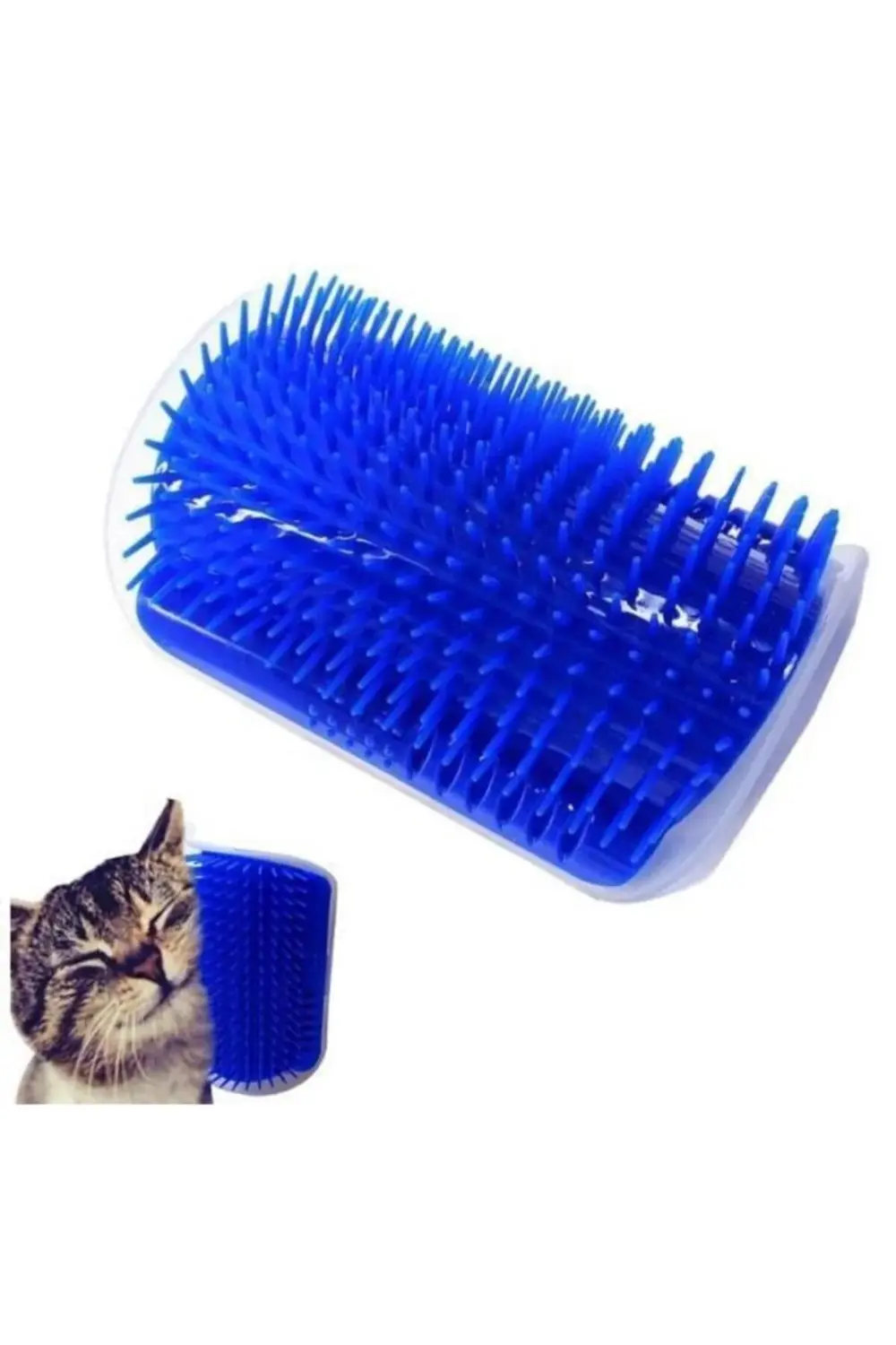 Kedi Kaşınma Aparatı Mavi