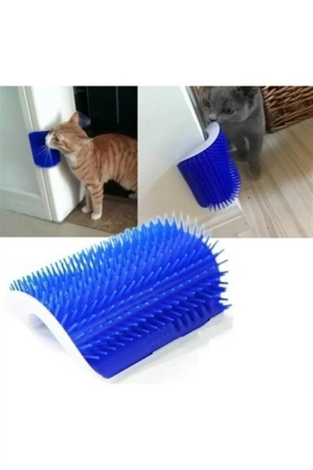 Kedi Kaşınma Aparatı Mavi