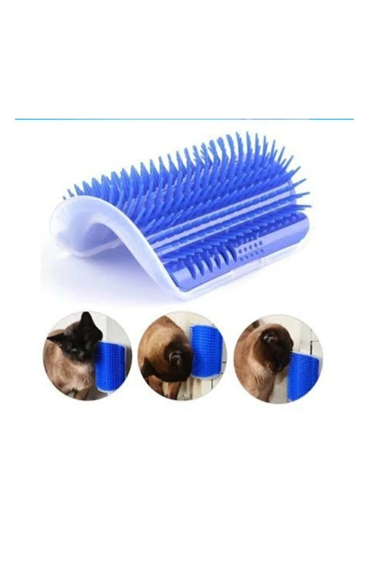 Kedi Kaşınma Aparatı Mavi