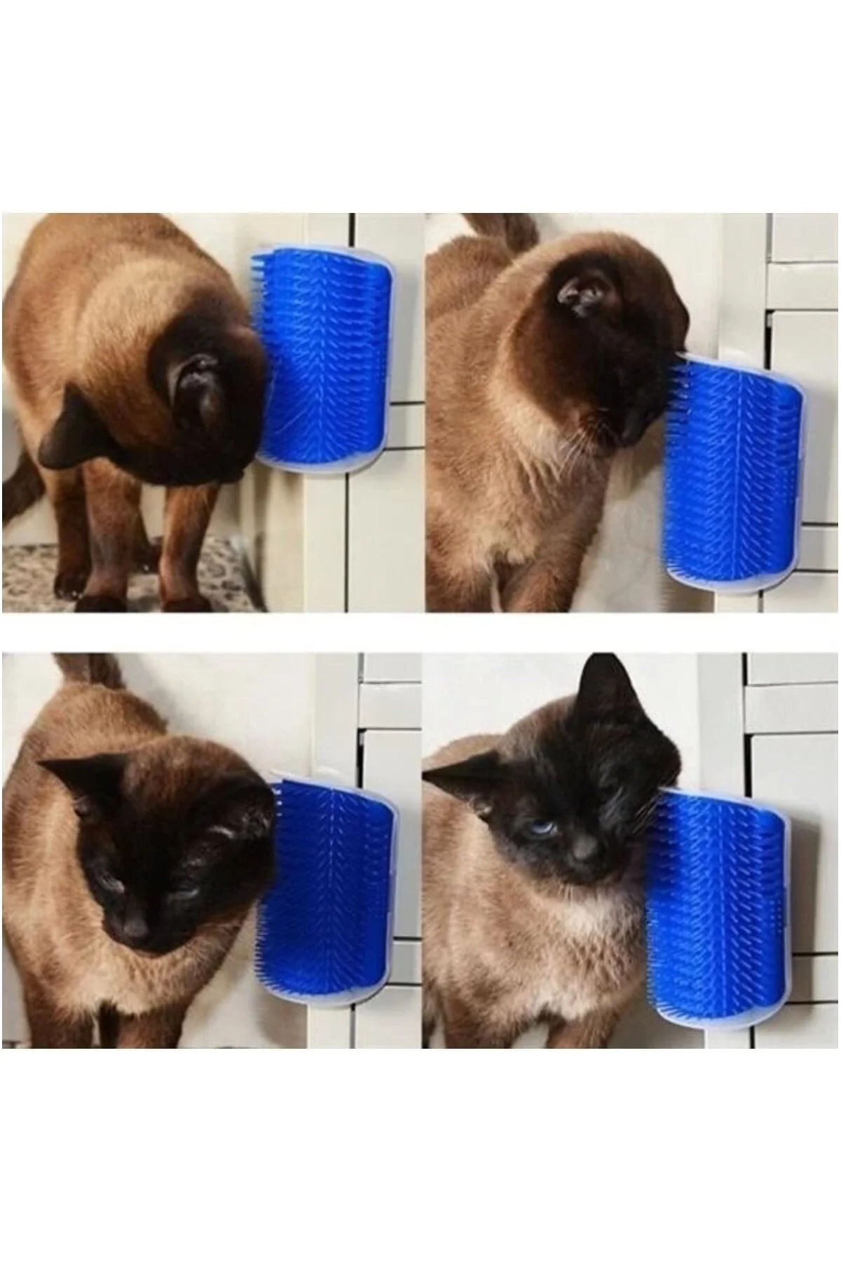 Kedi Kaşınma ve Taranma Aparatı Duvara Monte Edilebilir Kedi Kaşı