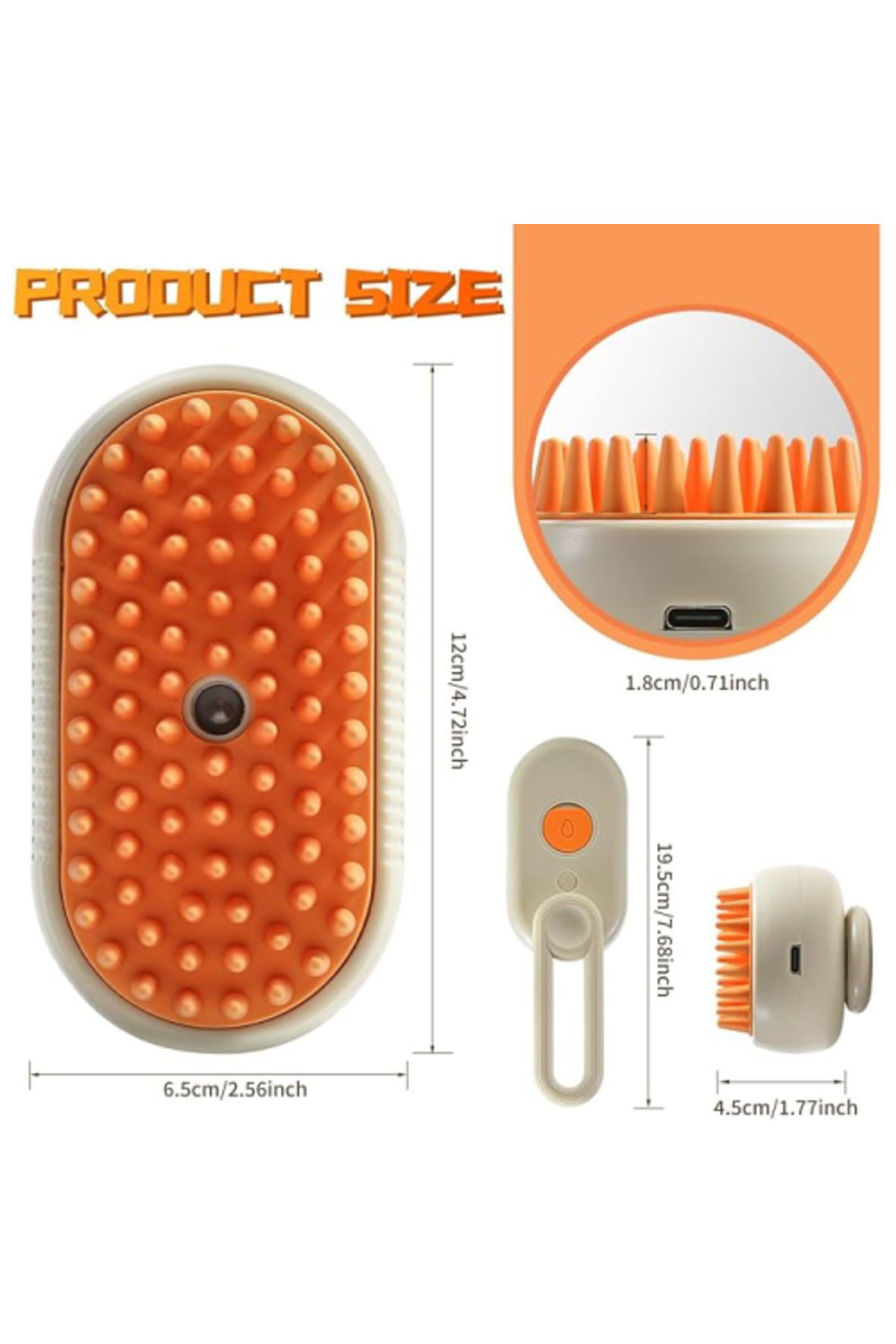 Nt Shop Kedi Köpek Buharlı Pet Tarağı