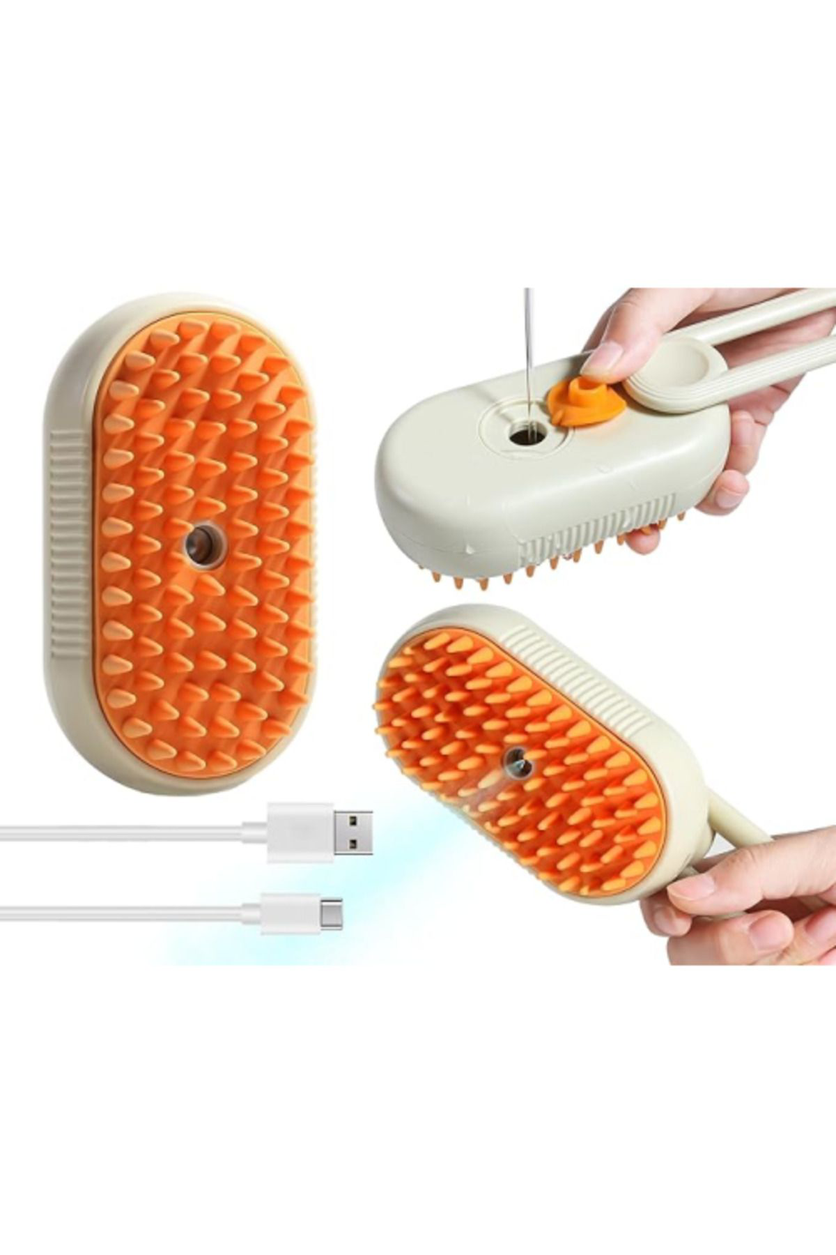 Nt Shop Kedi Köpek Buharlı Pet Tarağı