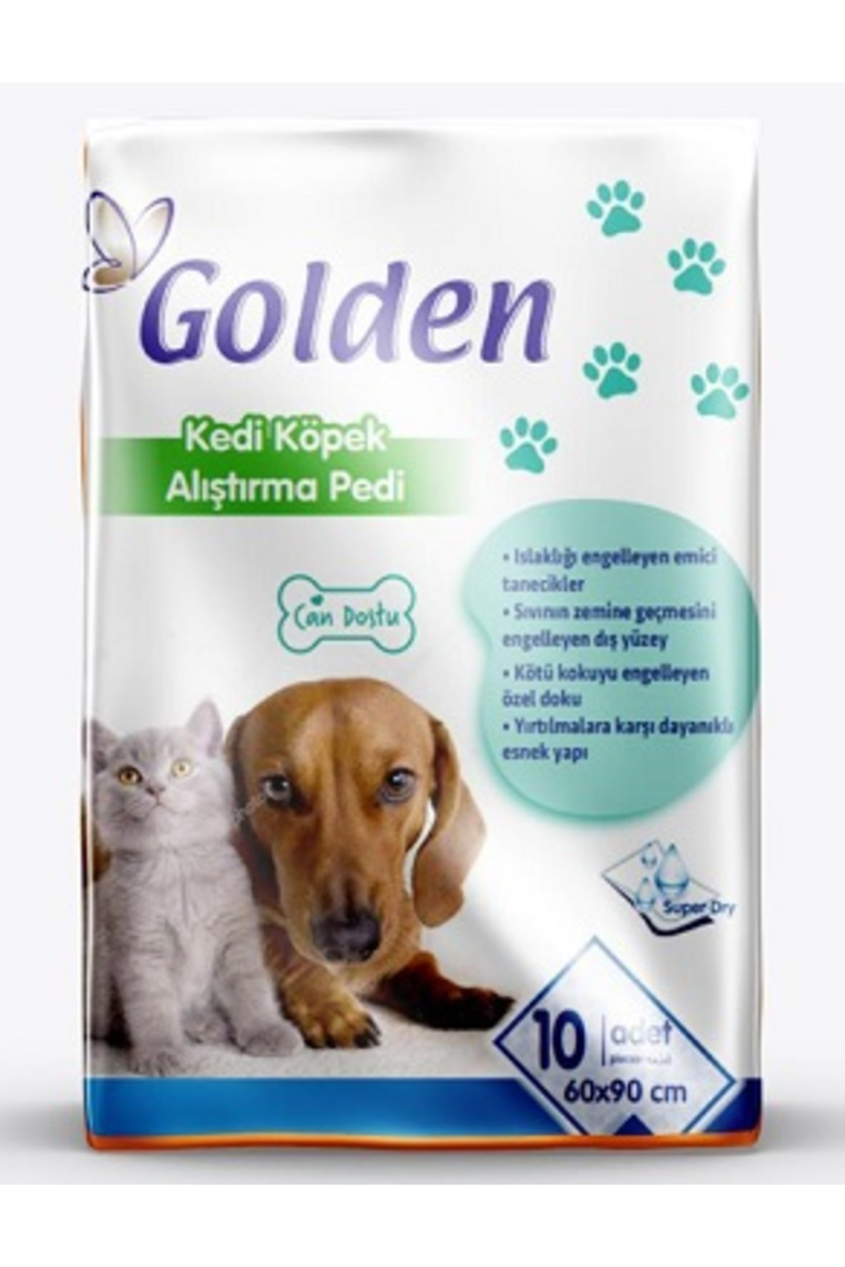 Golden Kedi Köpek Çiş Pedi 10'Lu