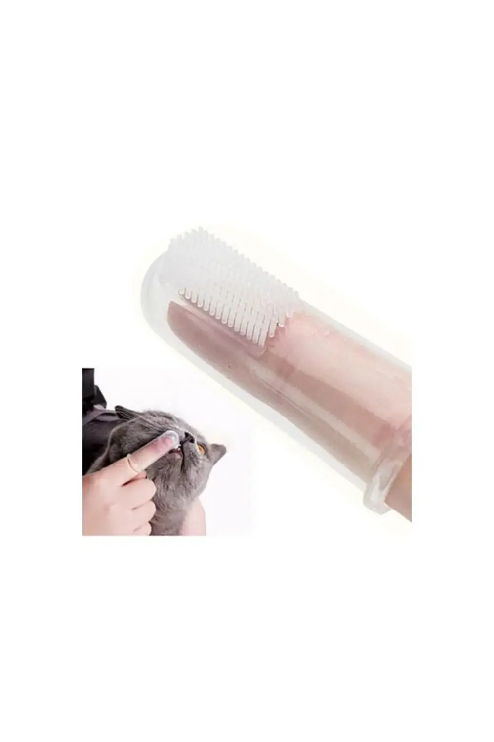 Kedi Köpek Diş Temizleme Fırçası