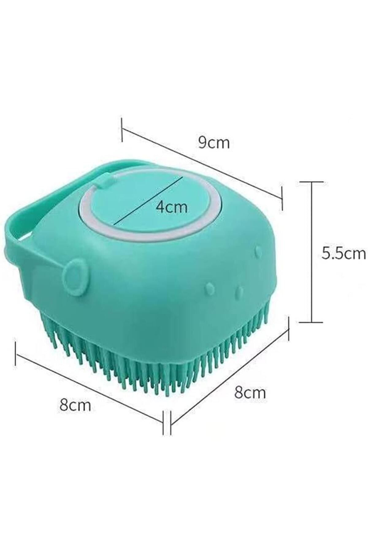 Kedi - Köpek Pati Yıkama Fırçası - Şampuan Hazneli