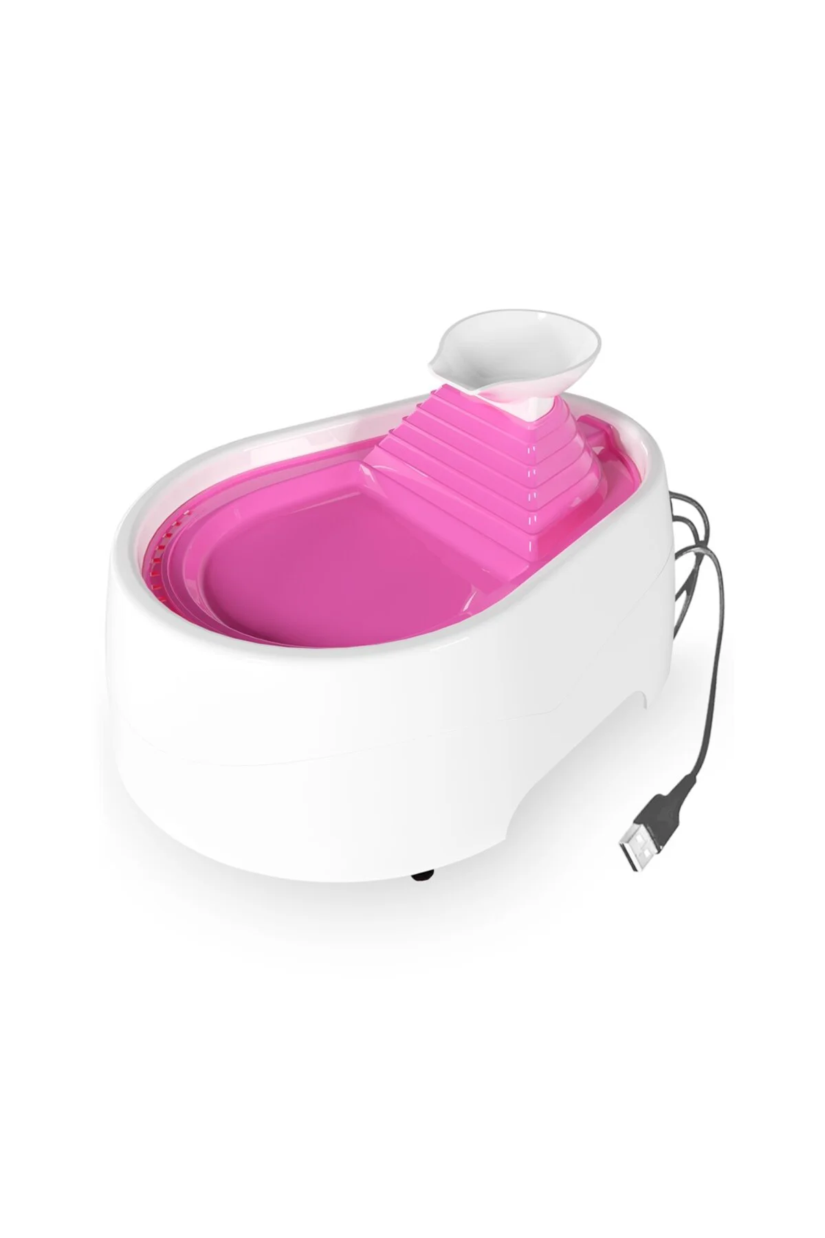 Kedi Köpek Su Pınarı Şelale 2 Litre - 5 volt ( usb'li ) Pemb