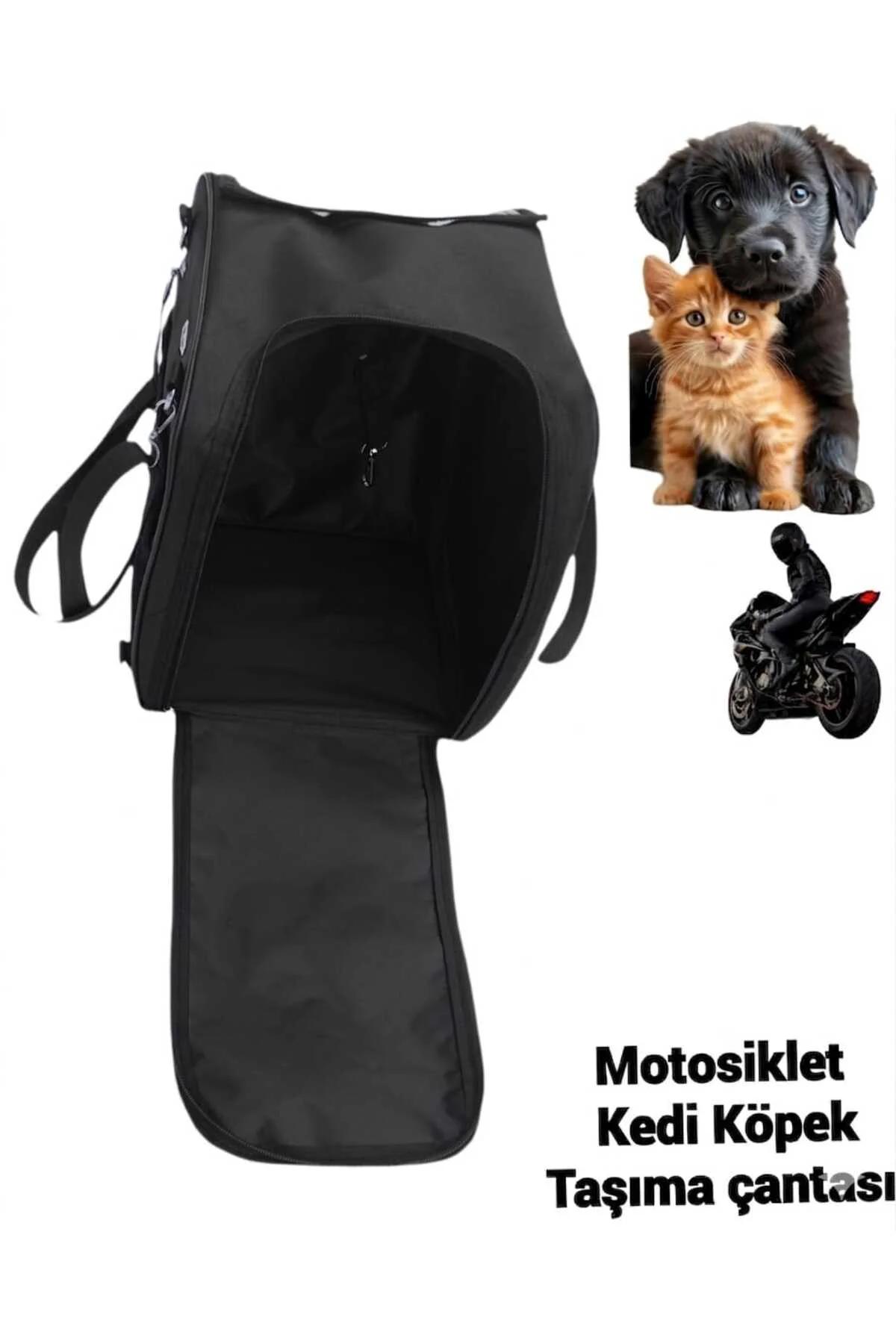 KEDİ KÖPEK TAŞIMA MOTOSİKLET ÇANTASI