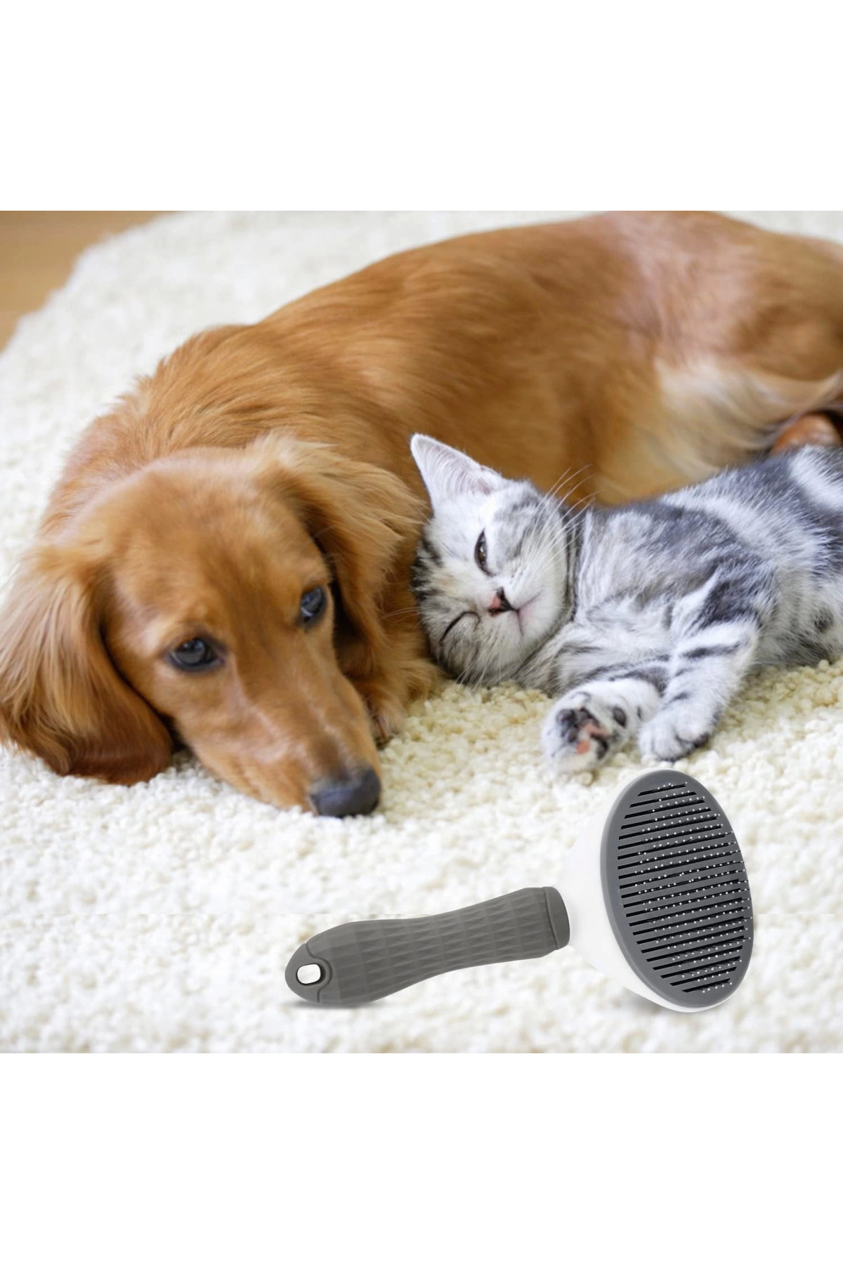 Kedi Köpek Tüy Toplayıcı Pet Tarak 20 Cm - Lisinya Kedi Köpek Tüy Toplayıcı Pet Tarak 20 Cm - Lisinya