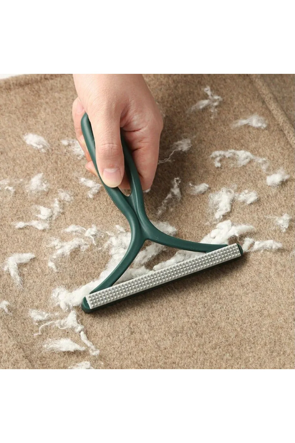 Kedi Köpek Tüy Toplayıcı Çift Taraflı Pamuk Tiftiği ve Tüy Toplam Kedi Köpek Tüy Toplayıcı Çift Taraflı Pamuk Tiftiği ve Tüy Toplam