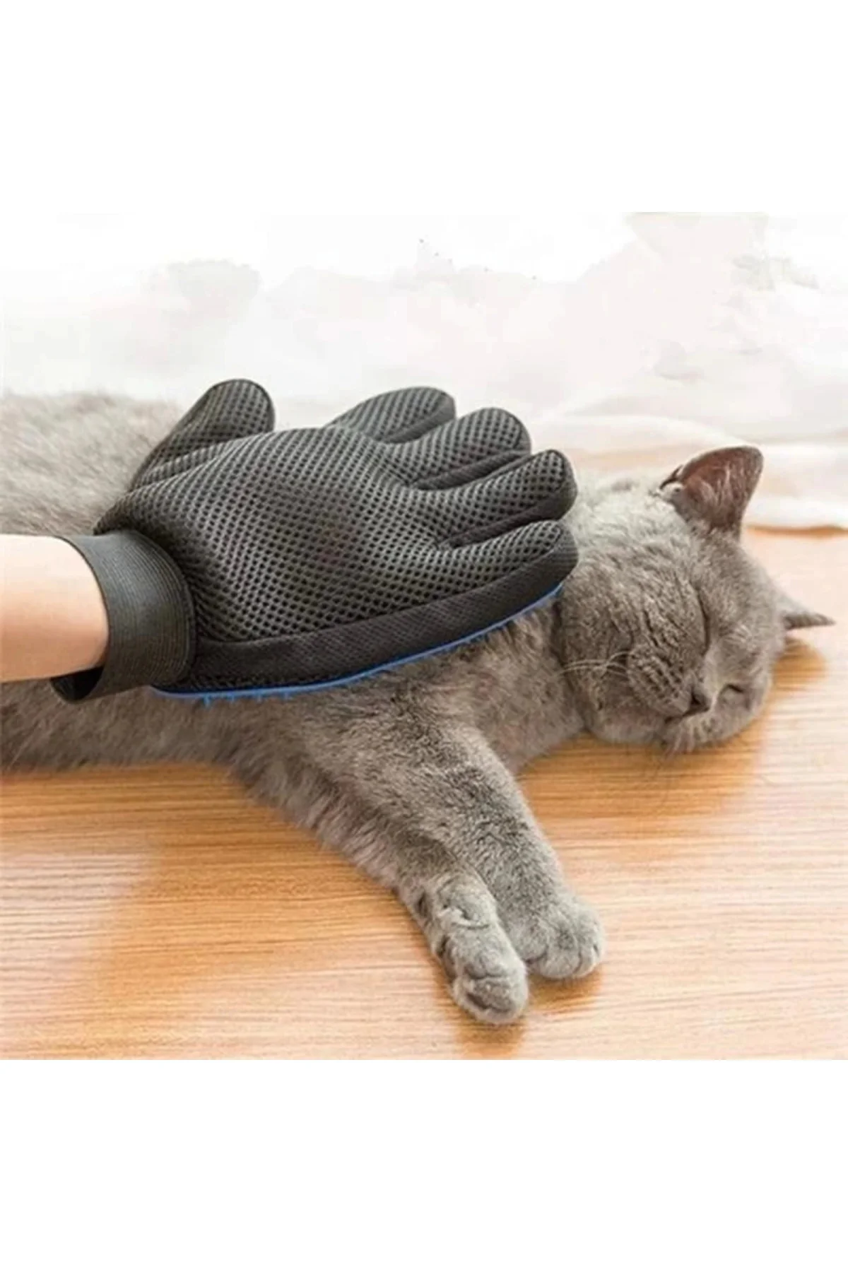Kedi Köpek Tüy Toplama Kaşıma Eldiveni Evcil Hayvan Tarama ve Tüy