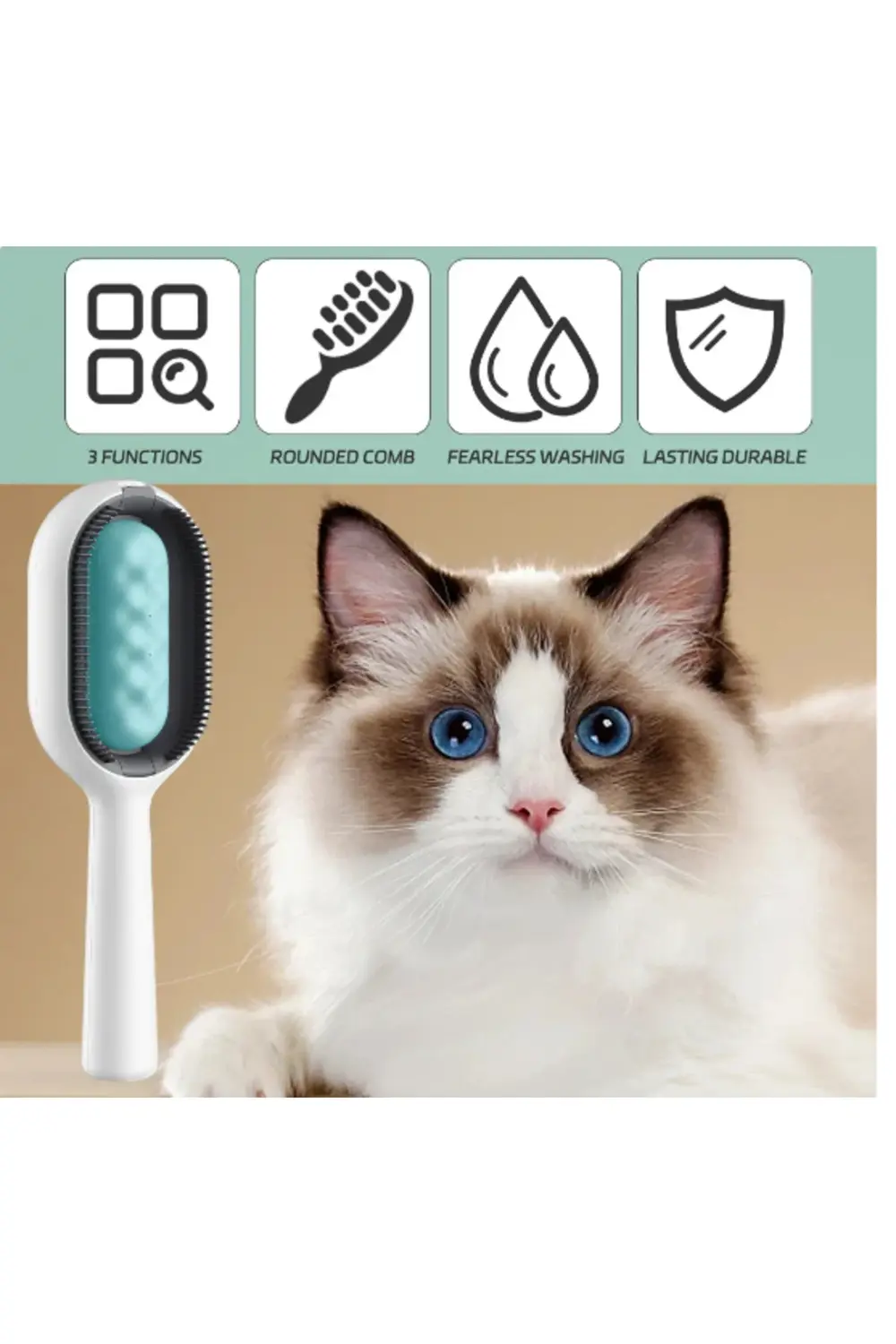 Kedi Köpek Tüy Toplama Tarağı