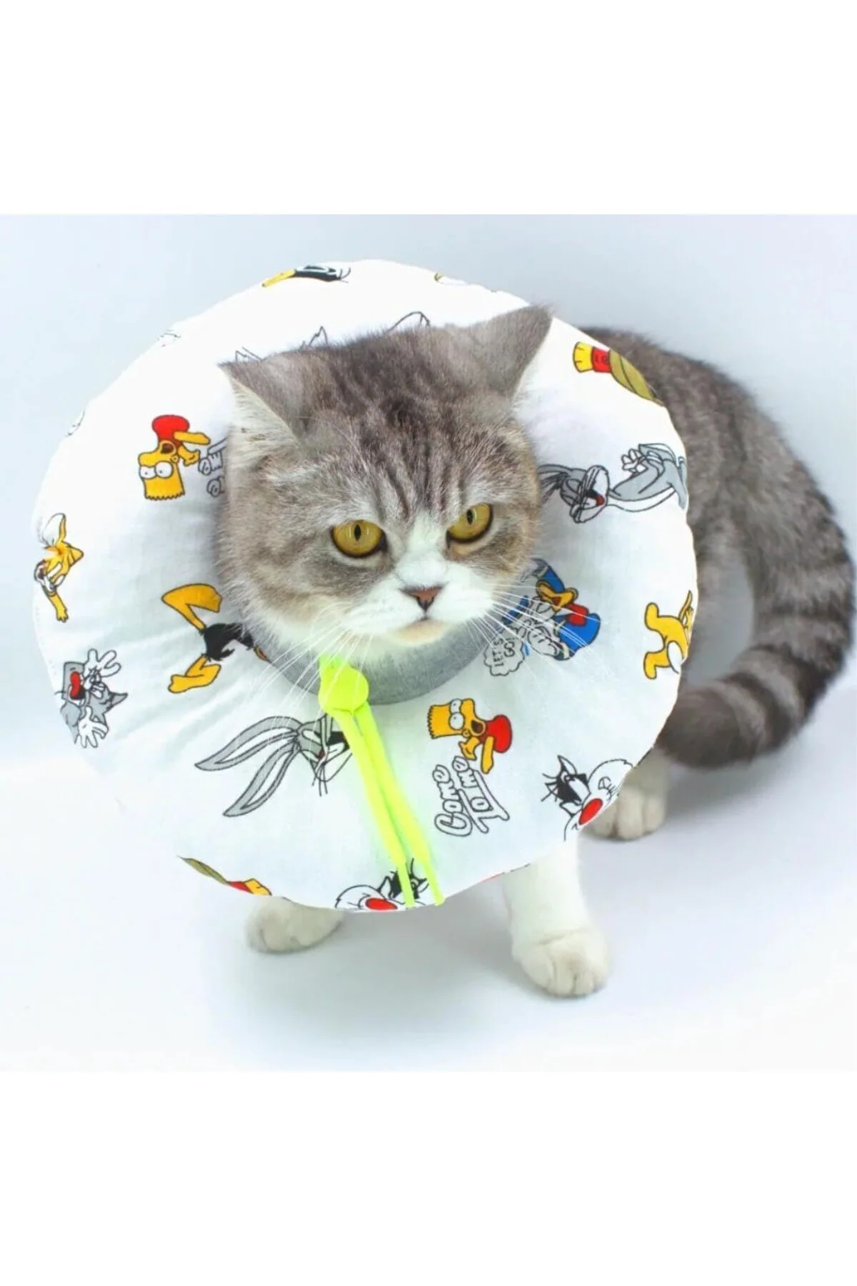 Kedi Köpek Yakalık Tavşan Figürlü Medium No:3