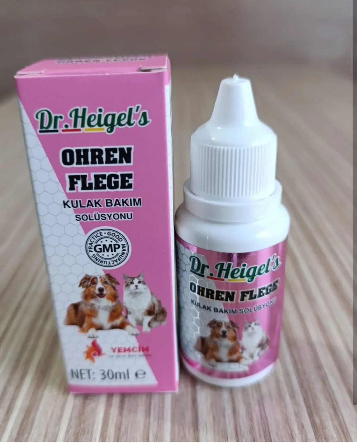 Kedi Kulak Temizleyici - Dr. Heigels 30ml Kedi Kulak Temizleyici - Dr. Heigels 30ml