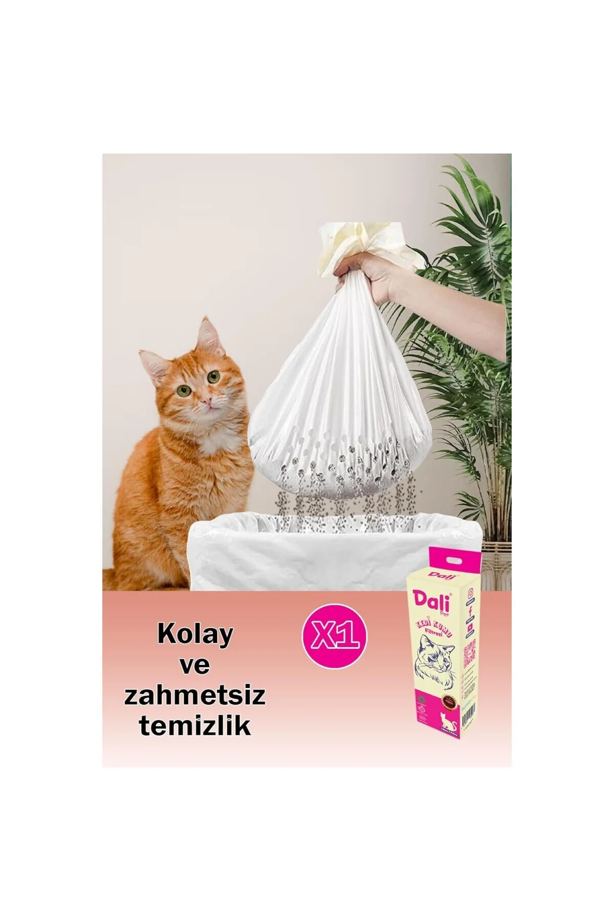 Kedi Kumu Filtresi, Elekli Filtre, Kokusuz – Kedi Tuvaleti Temizl