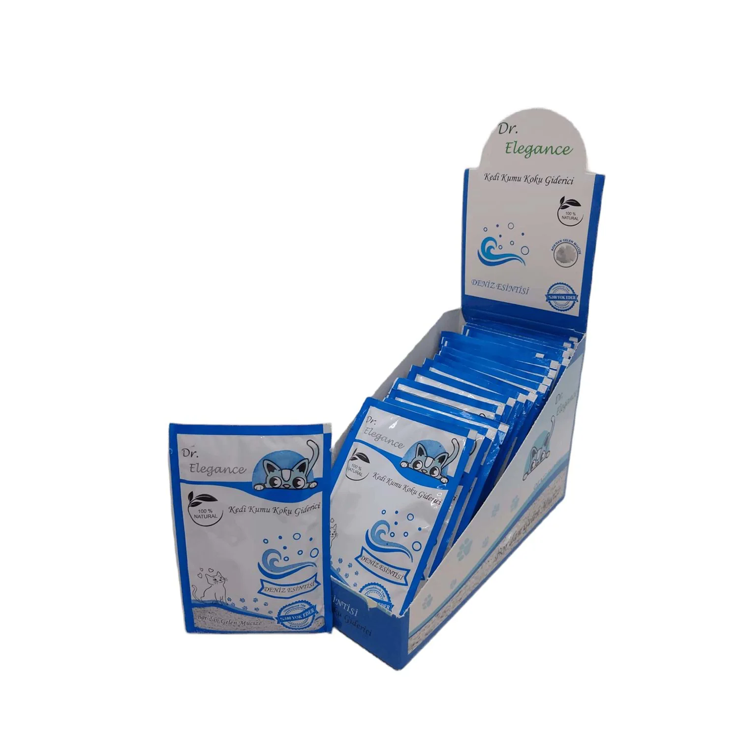 Kedi Kumu Koku Deniz Esintisi 25 gr ( 14 gün Etkili Bor ) Kedi Kumu Koku Deniz Esintisi 25 gr ( 14 gün Etkili Bor )