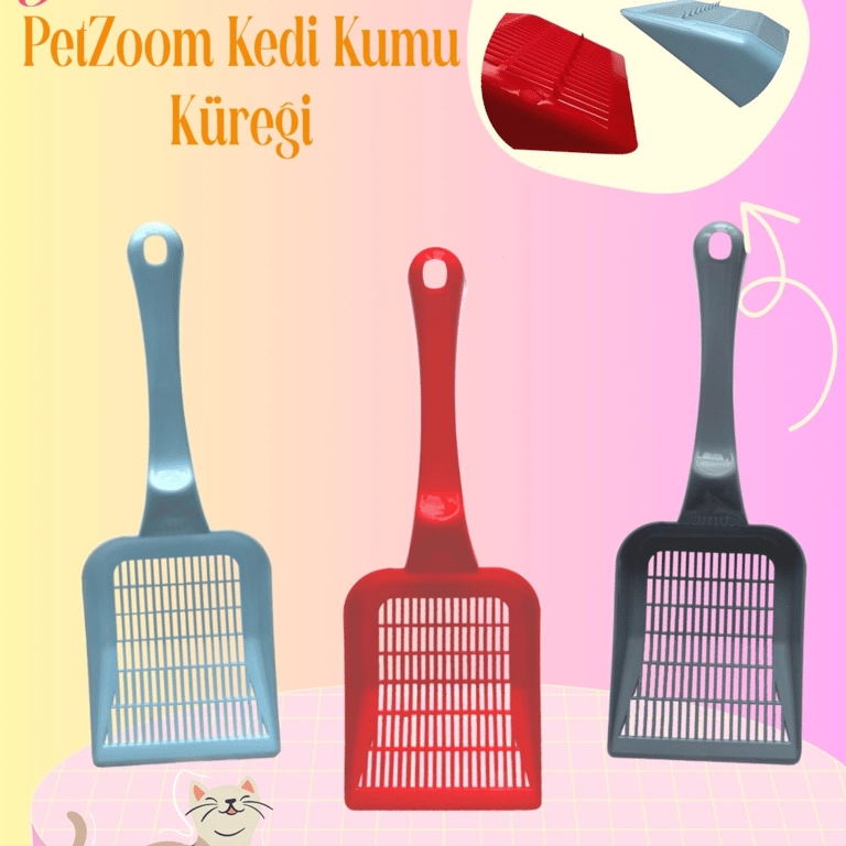 Just Cheap Store Kedi Kumu Küreği