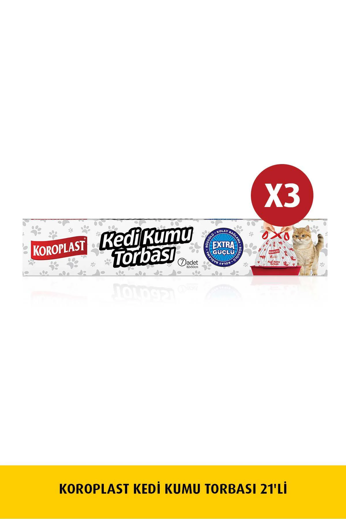 Kedi Kumu Torbası 7'li x 3 Adet Fiyatı, Yorumları ve Özellikleri