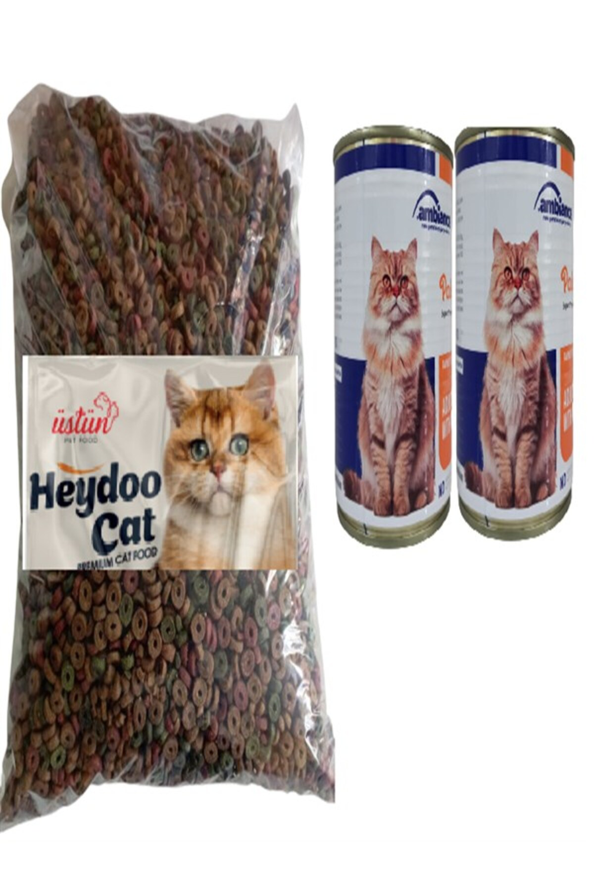 Kedi Mama Set (KEDİ KURU MAMASI GOURMET 3 KG KEDİ YETİŞKİN TAVUKL