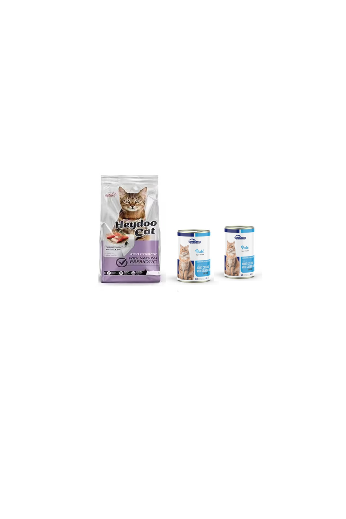 Ambiance Kedi Maması 2 Kg Somonlu Kısırlaştırılmış Somon Pirinçli + Kedi K