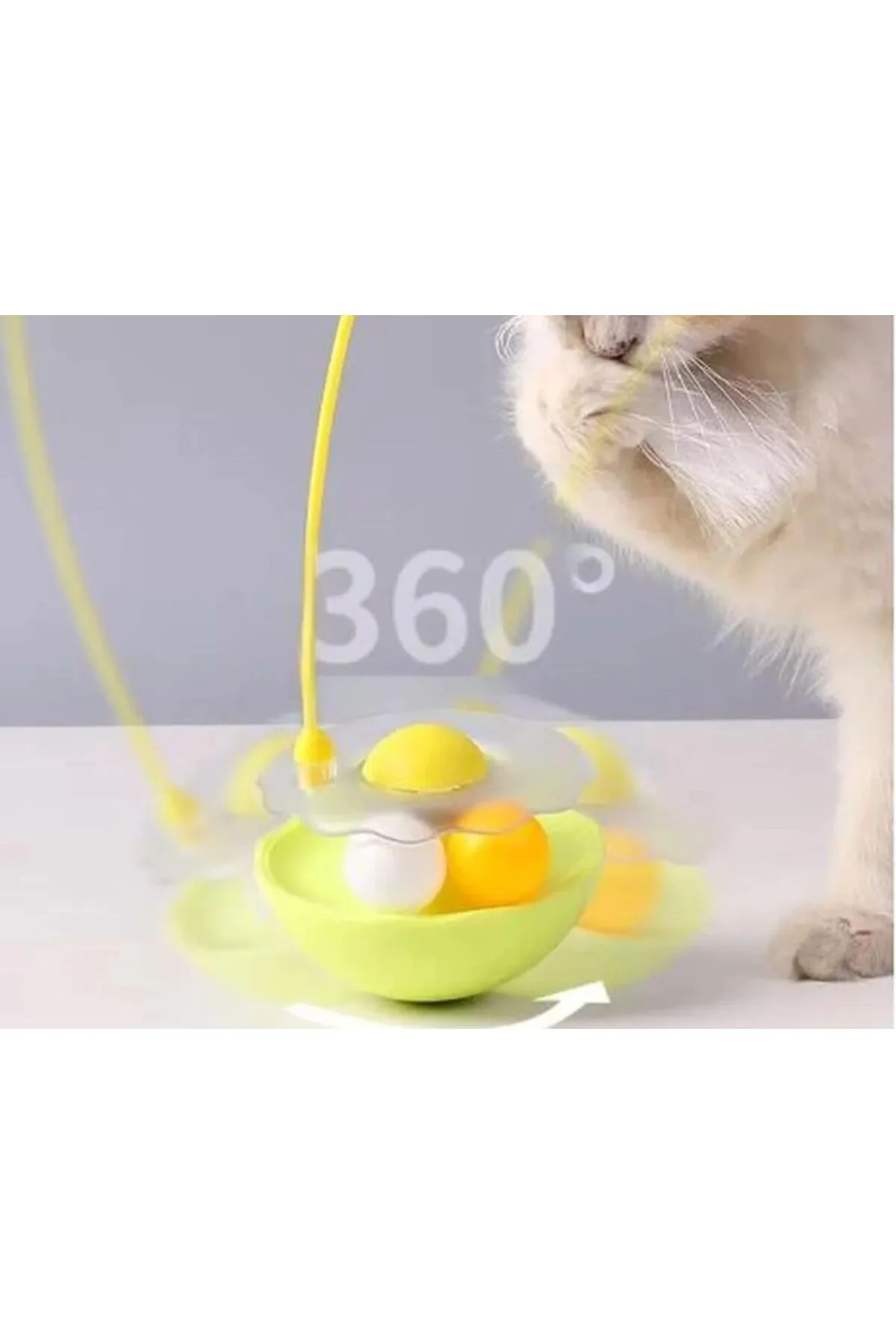 Kedi Nanesi Yalama Toplu Hacı Yatmaz Tüylü İnteraktif Kedi Oyunca