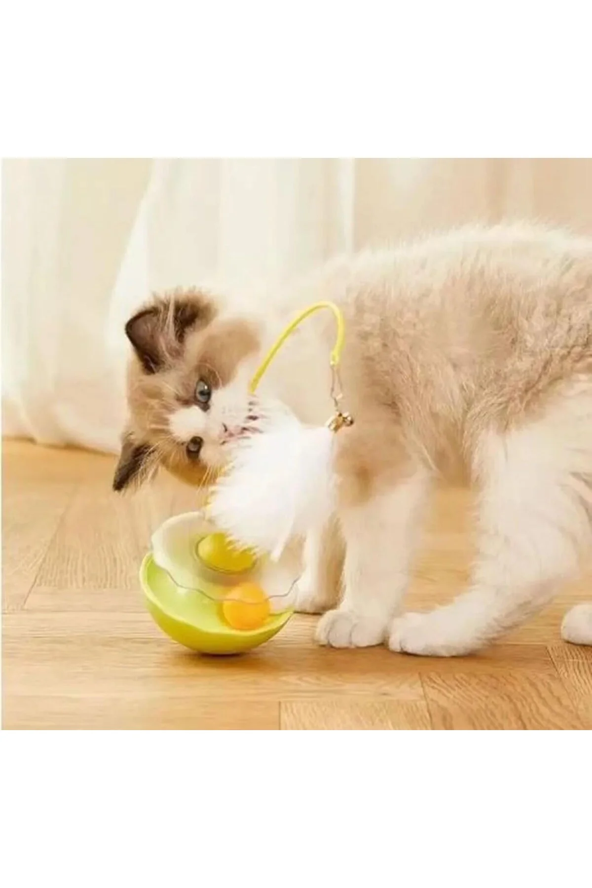 Kedi Nanesi Yalama Toplu Hacı Yatmaz Tüylü İnteraktif Kedi Oyunca