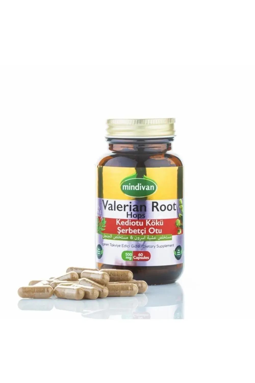 Kedi Otu Ekstresi&şerbetçi Otu Ekstresi 60 Kapsül 500mg (2 Adet)