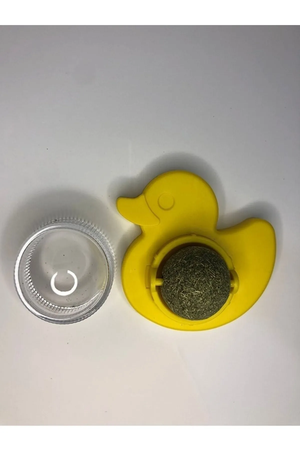 Kedi Otu Dolgulu Dayanıklı Kedi Oyuncak Topu