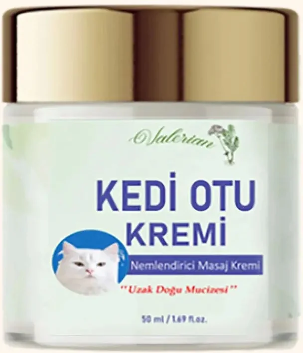 Kedi Otu Kremi 50 ml - Kafur Ağacı Yağlı, Mide Rahatlatıcı Kedi Bakım Kremi