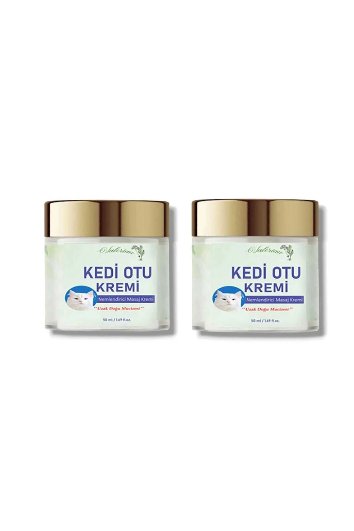 Kedi Otu Kremi 50 ML 2 Adet - Uzak Doğu Mucizesi Doğal Rahatlatıcı Krem