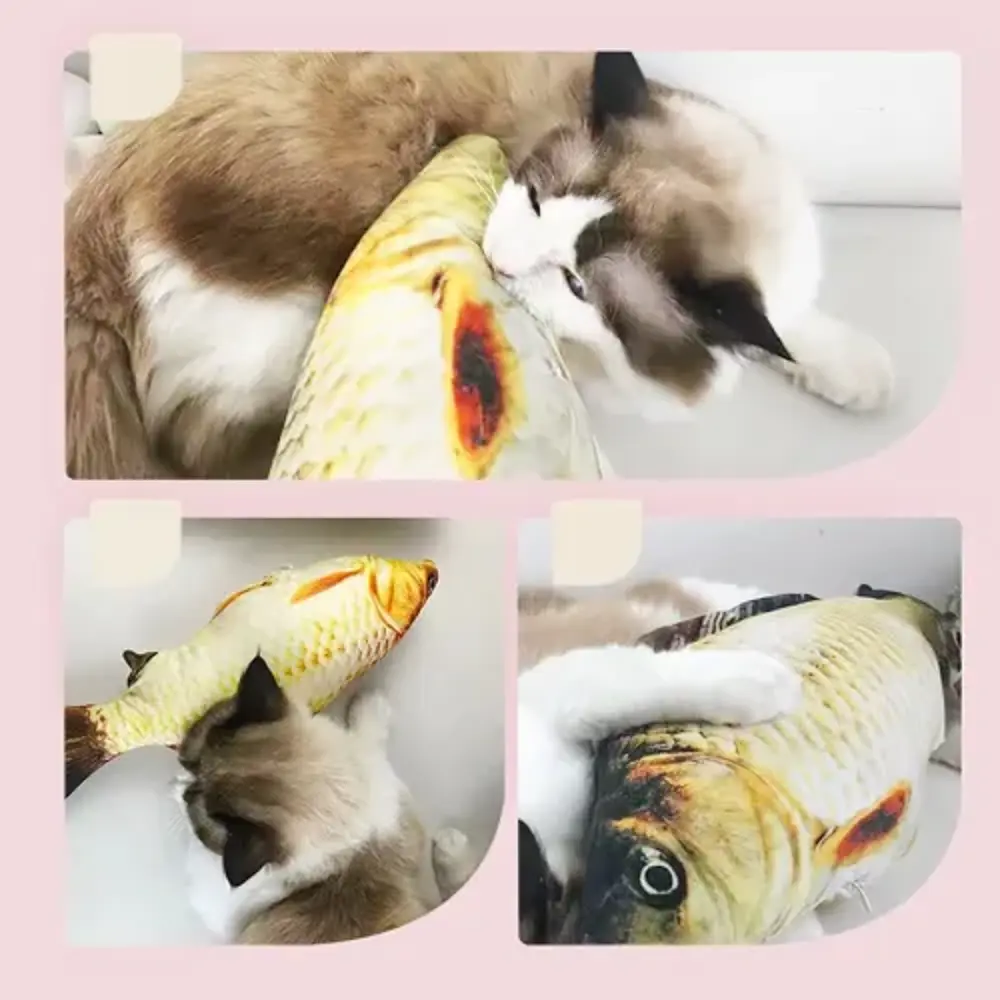 Kedi Oyuncağı Peluş Balık