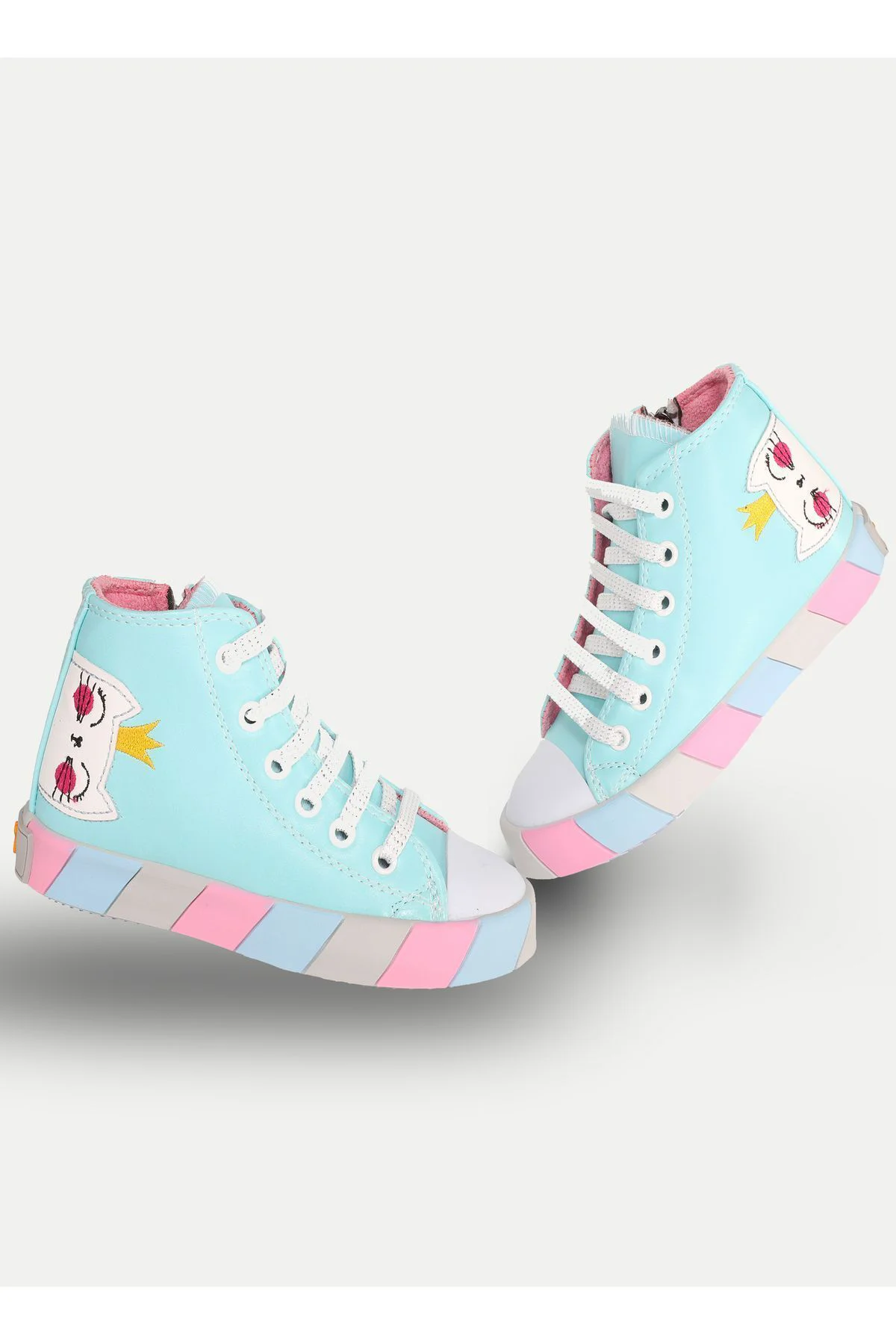 Kedi Prenses Mavi Kız Çocuk Sneakers