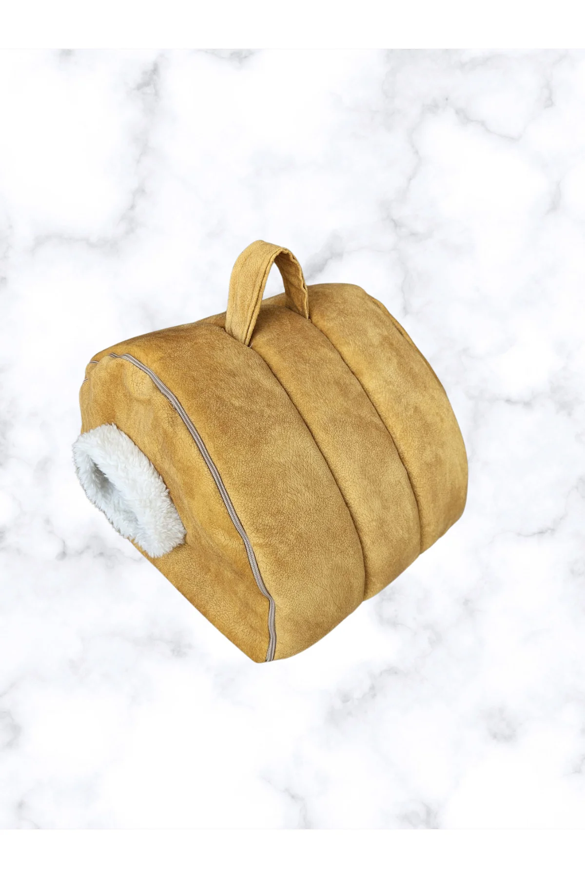 KEDİ PUSETİ-ULTRA LÜKS GOLD KEDİ PUSETİ, KEDİ YATAĞI, KEDİ EVİ