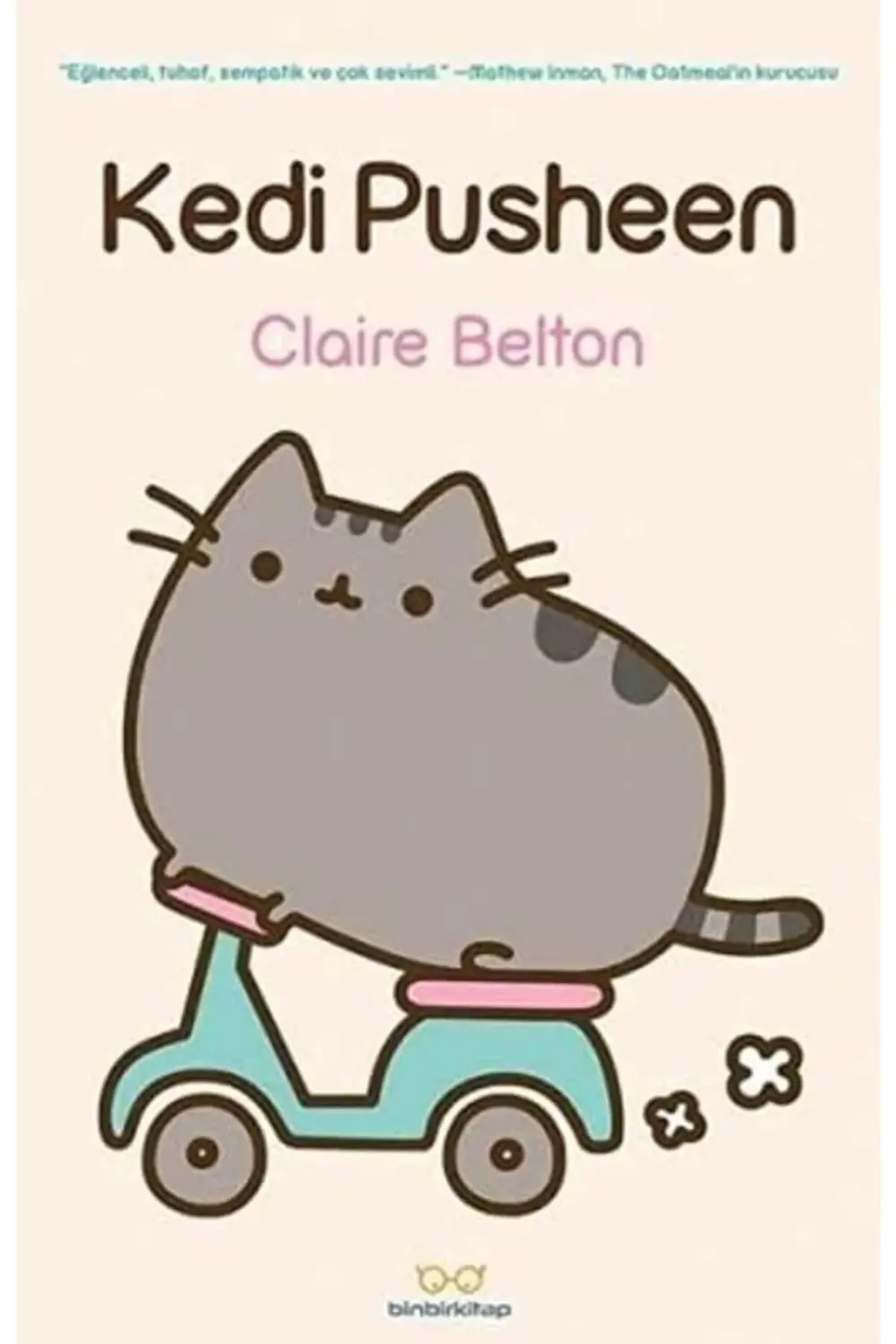 Kedi Pusheen, Claire Belton, Binbirkitap Yayınevi, Kedi Pusheen K